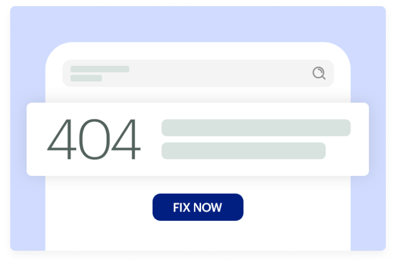 broken 404 links fixing